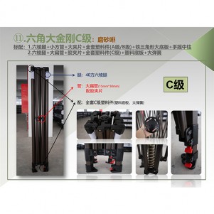 六角大金刚(C级)-磨砂啡